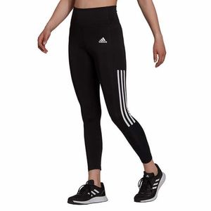 adidas Women’s High Rise 7/8 3-Stripe AEROREADY Tight Fit Leggings